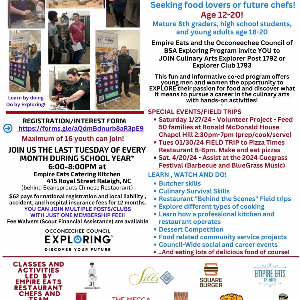 Empire Eats flyer